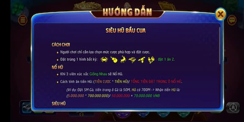 Giới thiệu về trò chơi bầu cua tại rikvip